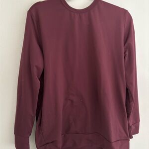 Nike Women's Burgundy Crewneck Sweater